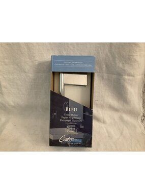 Bleu Tissue Holder Chrome Modern 4713 Simple Slide On Toilet Paper Roll Holder